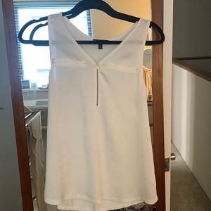 Express White Tank